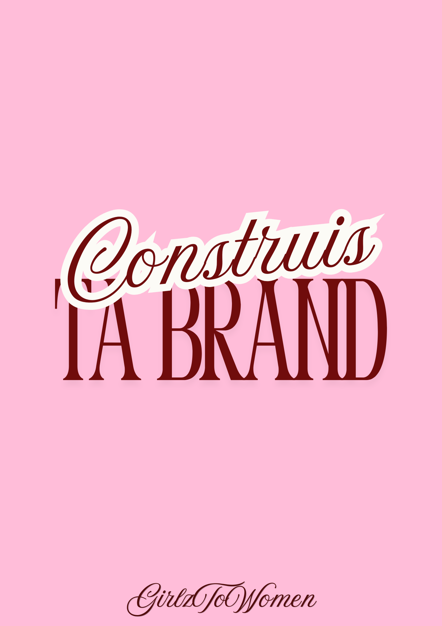 Couverture de Construis ta brand