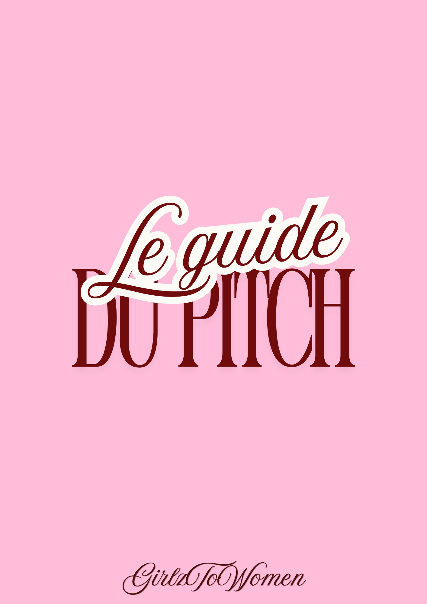 Couverture du Guide du pitch