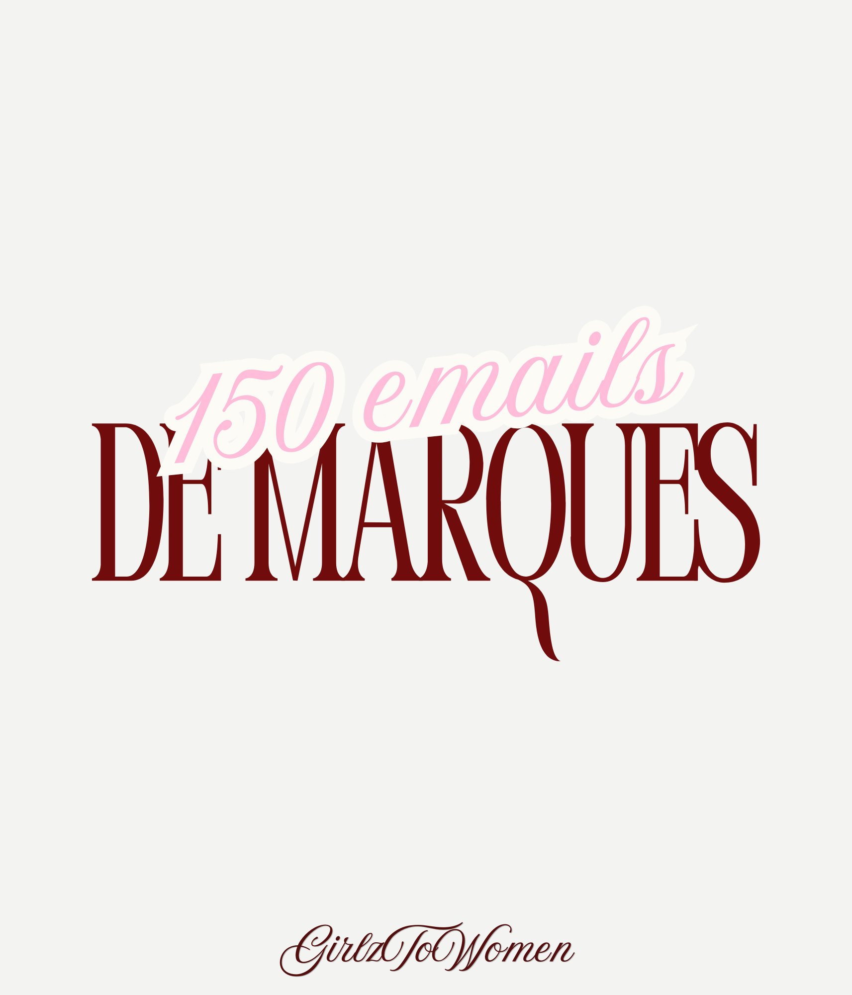 Couverture des 150 emails de marques