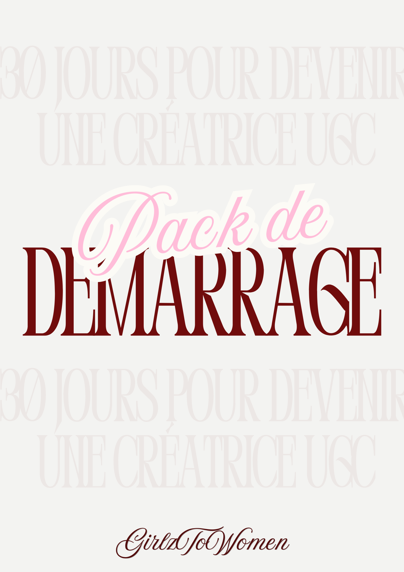 Couverture du Pack de démarrage